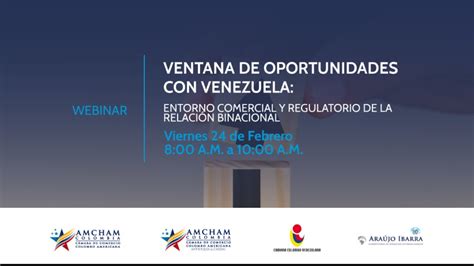 Ventana De Oportunidades Con Venezuela Entorno Comercial Y Regulatorio