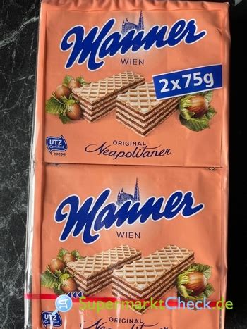 Manner Original Neapolitaner Schnitte X G Preis Angebote