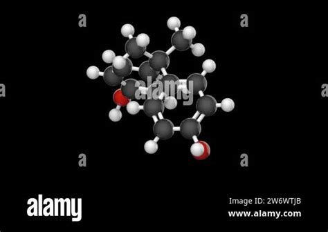 Molecular Structure Of Bisphenol A Bpa Plastic Pollutant Molecule