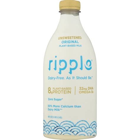 Ripple Milk Plant Based Dairy Free Original Fl Oz Delivery Or