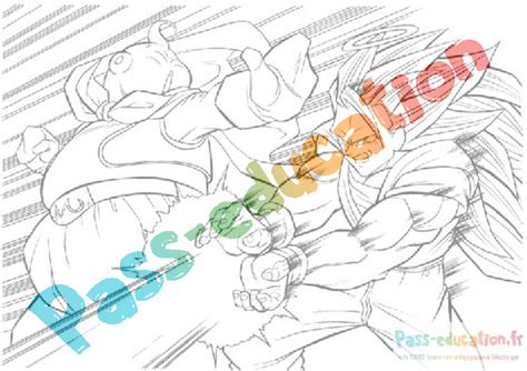 Coloriage Gratuit Sangoku Pdf Imprimer