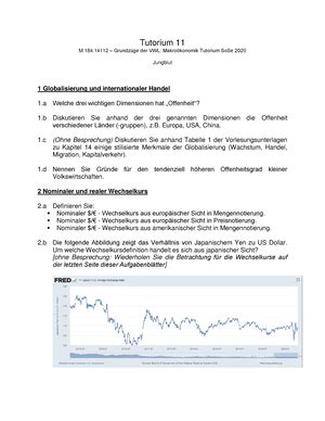 Mikrotheorie Konsumententheorie Aufgaben 17 19 23 1 Es Ist Nicht