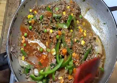 Ground Beef and Veggies Over Rice Recipe - DIY Joy