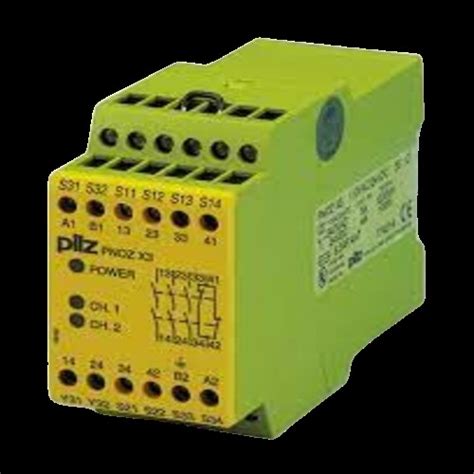Pilz Safety Relay 3 Pole Dc Voltage Premium Quality For Machine E