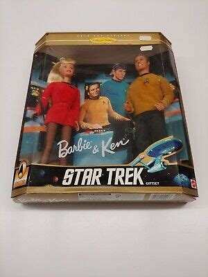 COLLECTOR EDITION Star Trek Barbie Ken Gift Set 30th ANNIVERSARY