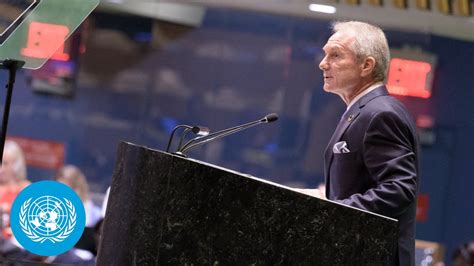 President Of The General Assembly At The Closing Of The 77th Session