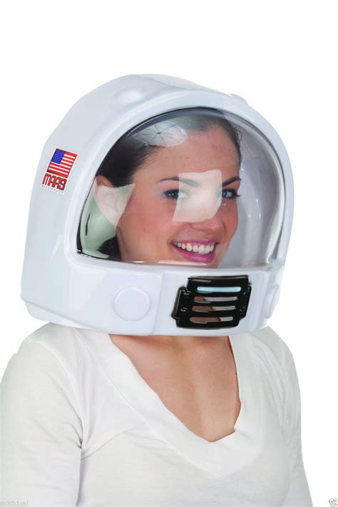 Adult Toy Space Helmet Nasa Astronaut Hat Mask Plastic Costume