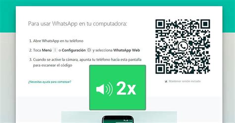 WhatsApp Web Aprende El Truco Secreto Para Acelerar Los Audios Que Te