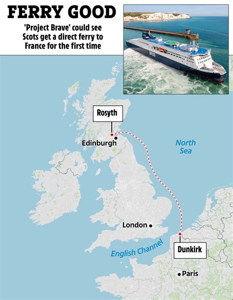 New direct ferry to link Scotland and France for first time - but there