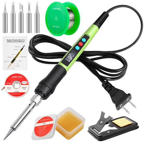 Buy Soldering Iron Kit W Led Digital Solder Iron Soldering Kit With