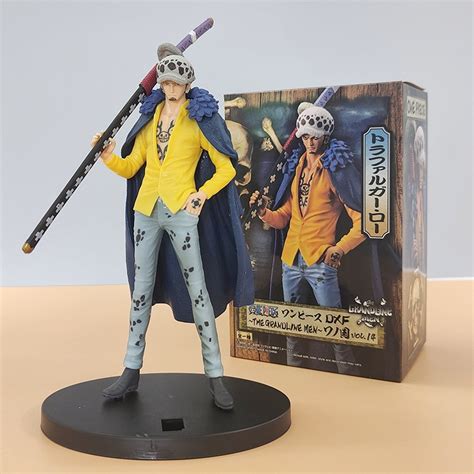 21 5cm Anime One Piece Trafalgar D Água Lei Luffy Figura GK Oka