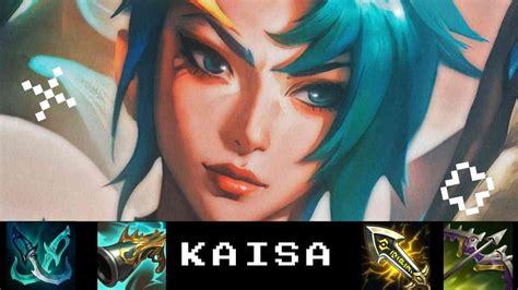 ESSA BUILD É MUITO FORTE GAMEPLAY KAISA LOL WILD RIFT YouTube