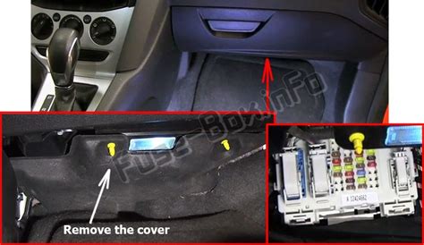 Ford Focus 2004 Fuse Box Location