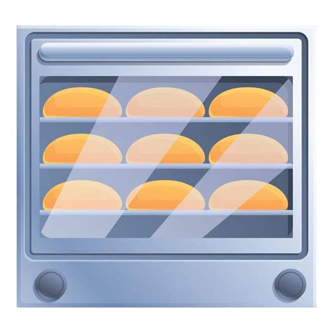 Bread Convection Oven Icon Cartoon Style Vector Art At Vecteezy