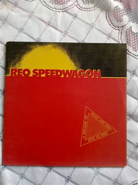 Reo Speedwagon Decades Of Rock And Roll Lp Vintage Hobbies Toys