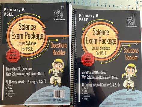 Psle Sciences Exams Package Hobbies Toys Books Magazines