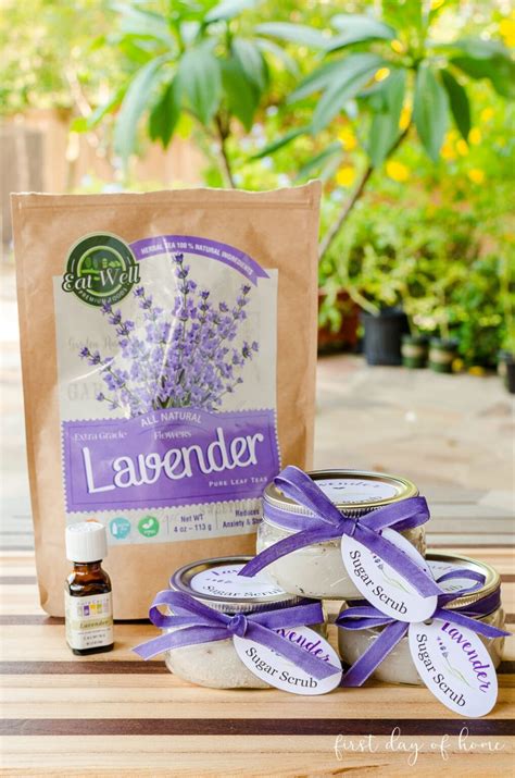 How To Make Lavender Sugar Scrub Easy Recipe With Free Tags