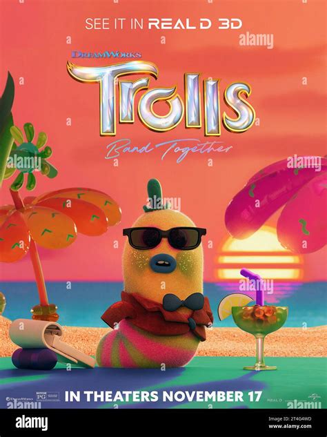 Trolls Band Together Alias Trolls 3 Us Advance Poster Mr Dinkles