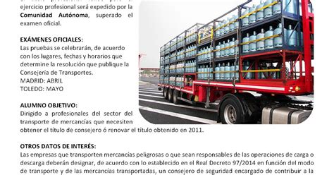 Blog De Noticias Sobre Transporte De Mercanc As Peligrosas Traficoadr