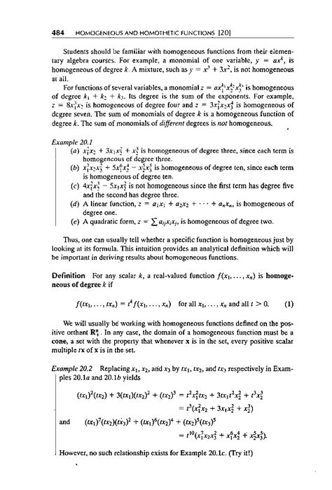 SOLUTION: 1594714972693 homogeneous and homothetic functions - Studypool