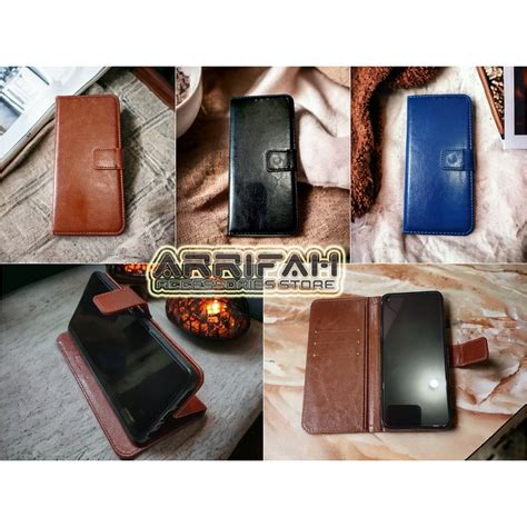 Jual REALME C20 C11 2021 FLIP COVER WALLET LEATHER CASE DOMPET HP KULIT