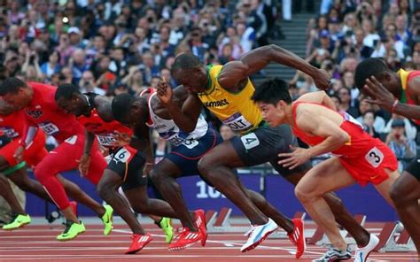 Corridas Rasas - Bolt iguala Carl Lewis e conquista o bicampeonato dos 100 m rasos ...