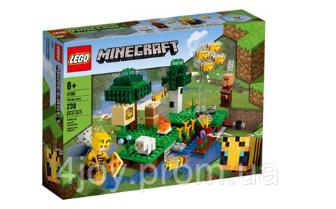 Конструктор LEGO 21165 Minecraft Пчелиная ферма на 238 деталей ...