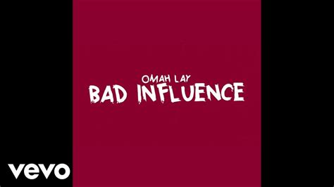 Omah Lay Bad Influence Official Lyric Video Youtube