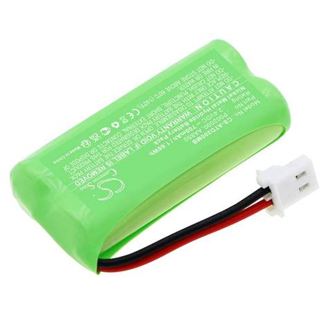 Battery For Alecto DBX 20 AA850 P002000 BabyPhone CS ATD200MB 2 4v