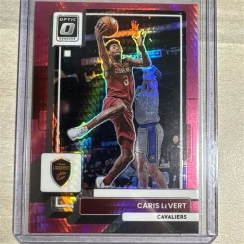 2022 23 PANINI OPTIC Caris LeVert Cleveland Cavaliers Rose Hyper Prizm