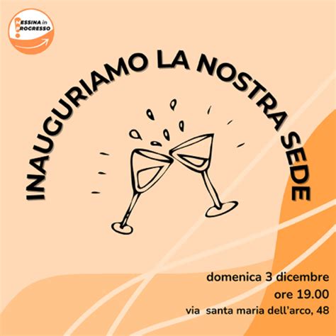 Domenica L Inaugurazione Della Nuova Sede Dellassociazione Messina In