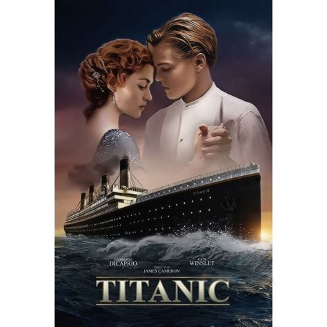 Titanic Movie Poster In 2021 Titanic Movie Poster Movie Posters