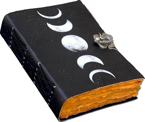 Amazon Grimoire Moon Phases Spell Book Of Shadows Journal