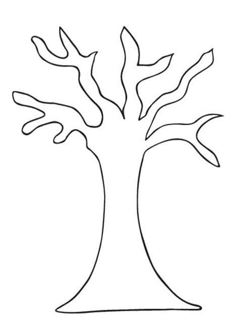 The Amazing Bare Tree Coloring Page For Your Own Home Cool