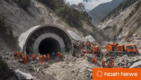 Catastrophic Tunnel Collapse Traps Forty Workers In India Sparking