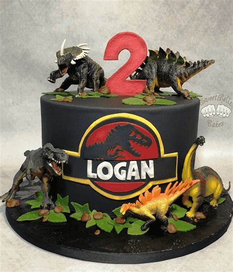 Jurassic Park Birthday Cake Ideas Images Pictures