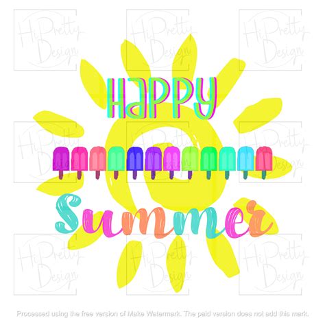 Summer Vibes Summer Png Happy Summer Sunshine And Tan Lines Kids