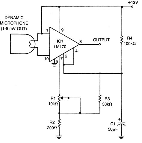 Preamplificador Para Micr Fono Din Mico Cir S