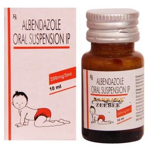 Antibiotic Albendazole Oral Suspension Ip For Hospital Ml At Rs