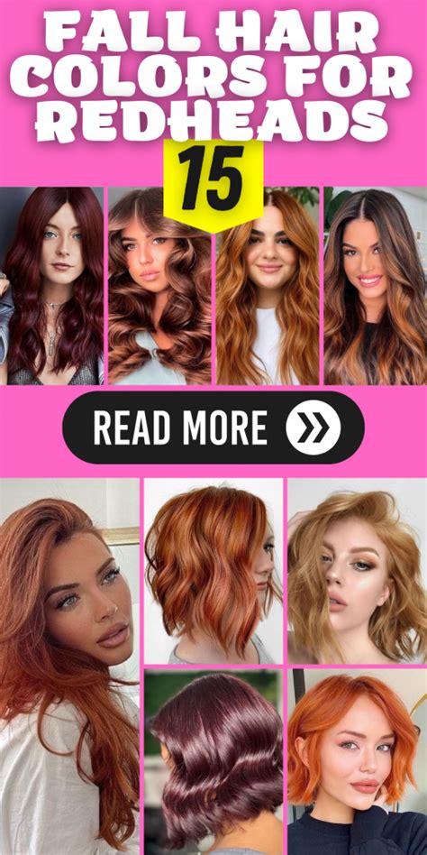 15 Gorgeous Fall Hair Colors for Redheads - thepinkgoose.com