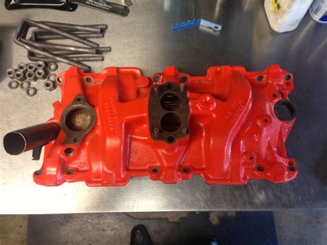 2 Barrel Manifold 1 Chevy Tri Five Forum