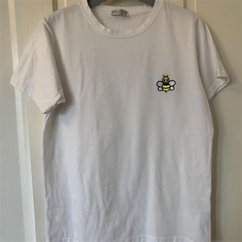 White T Shirt S Depop