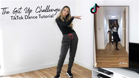 Tiktok Dance Tutorial The Git Up Challenge Youtube