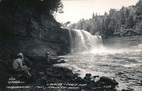 Landing Craft Trip - Tahquamenon Falls Paradise, MI Postcard