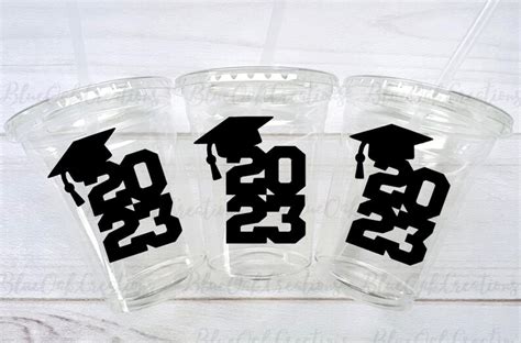 Graduation 2023 Cups Class of 2023 Cups Graduation Party - Etsy