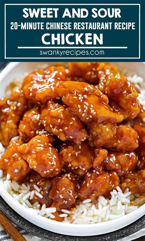 Easy Sweet And Sour Chicken Tasty Chinese Sweet And Sour Chicken