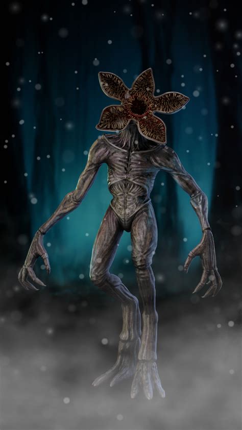 ArtStation - Demogorgon Stranger things 3D