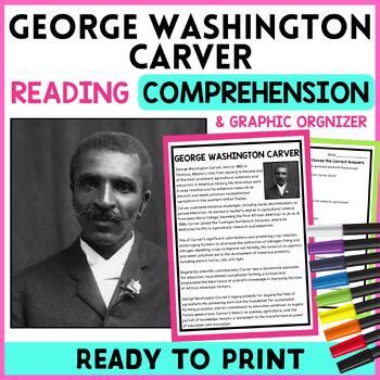 George Washington Carver Black History Month Reading Comprehension