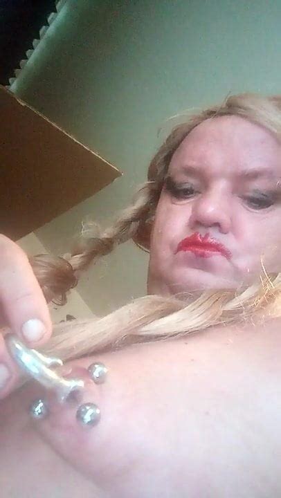 Allxtreme Nippelpiercing Roter Lippenstift Sissy Blonde Z Pfe Xhamster