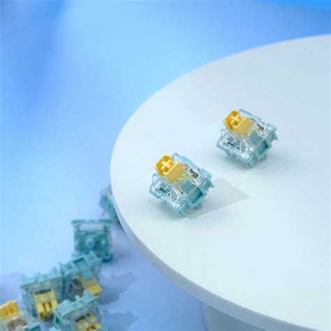 Haimu Sea Salt Switch Linear Tactile pin Factory Prelubed Custom Hot Swappable cho bàn phím cơ